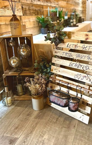 The Deer Barn - styling Rustic styling and decor at The Deer Barn